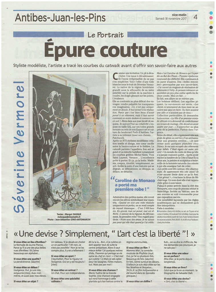 Nice Matin Le Portrait Severine Vermorel